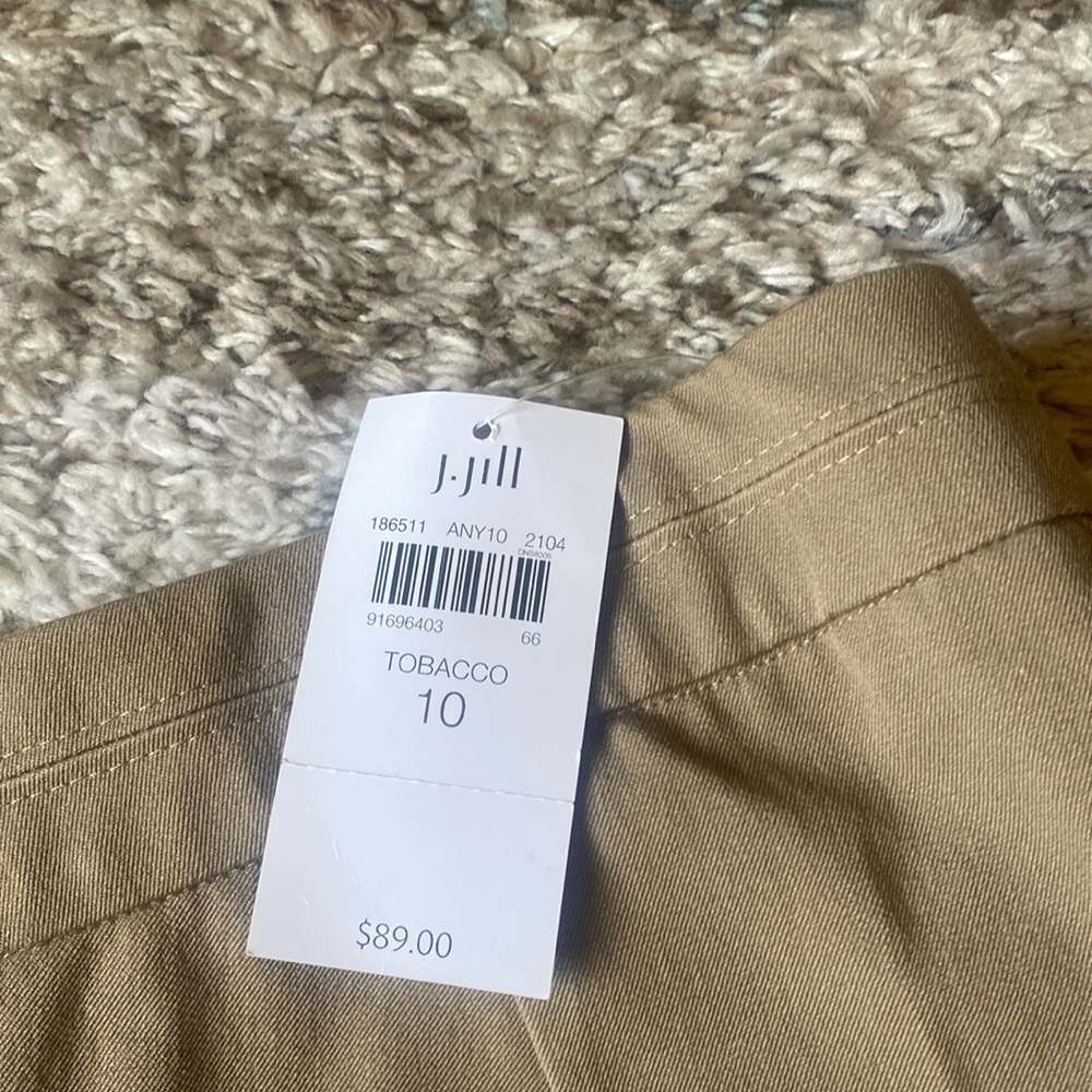 NWT j.jill straight leg slacks
